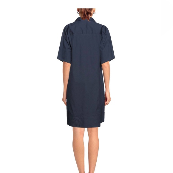 Dress from Italy XACUS 38 midnight blue - Picture 2 of 5